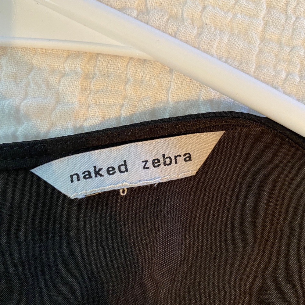 Naked zebra blouse
